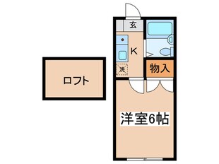 ロフトハウス銀河の物件間取画像